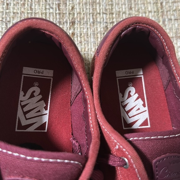 Vans Chima Ferguson Pro Port Royale Wine Burgundy Walnut US Youth Shoes Size-6.0 - Picture 3 of 7